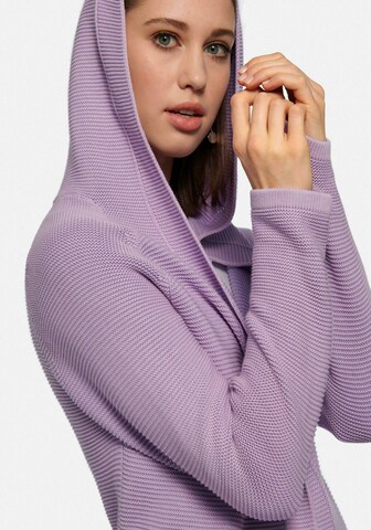 Peter Hahn Knit Cardigan in Purple