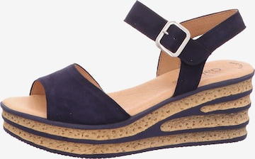 GABOR Sandals in Blue: front