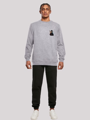 F4NT4STIC Sweatshirt 'Wizard Cat' in Grey