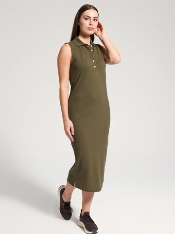 NOWIHT Jurk 'Genevieve' in Groen