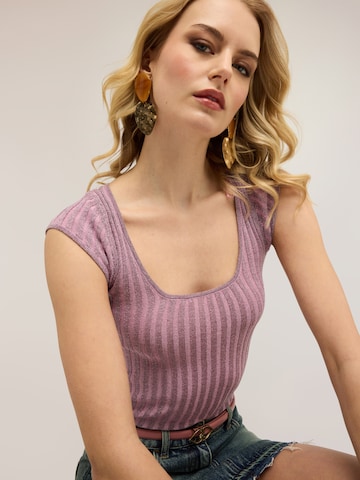 Tops en tricot MOTIVI en rose