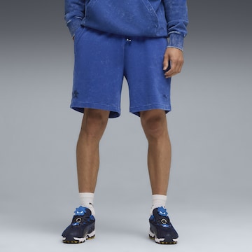 PUMA Regular Shorts 'PUMA x SONIC THE HEDGEHOG' in Blau: Vorderseite