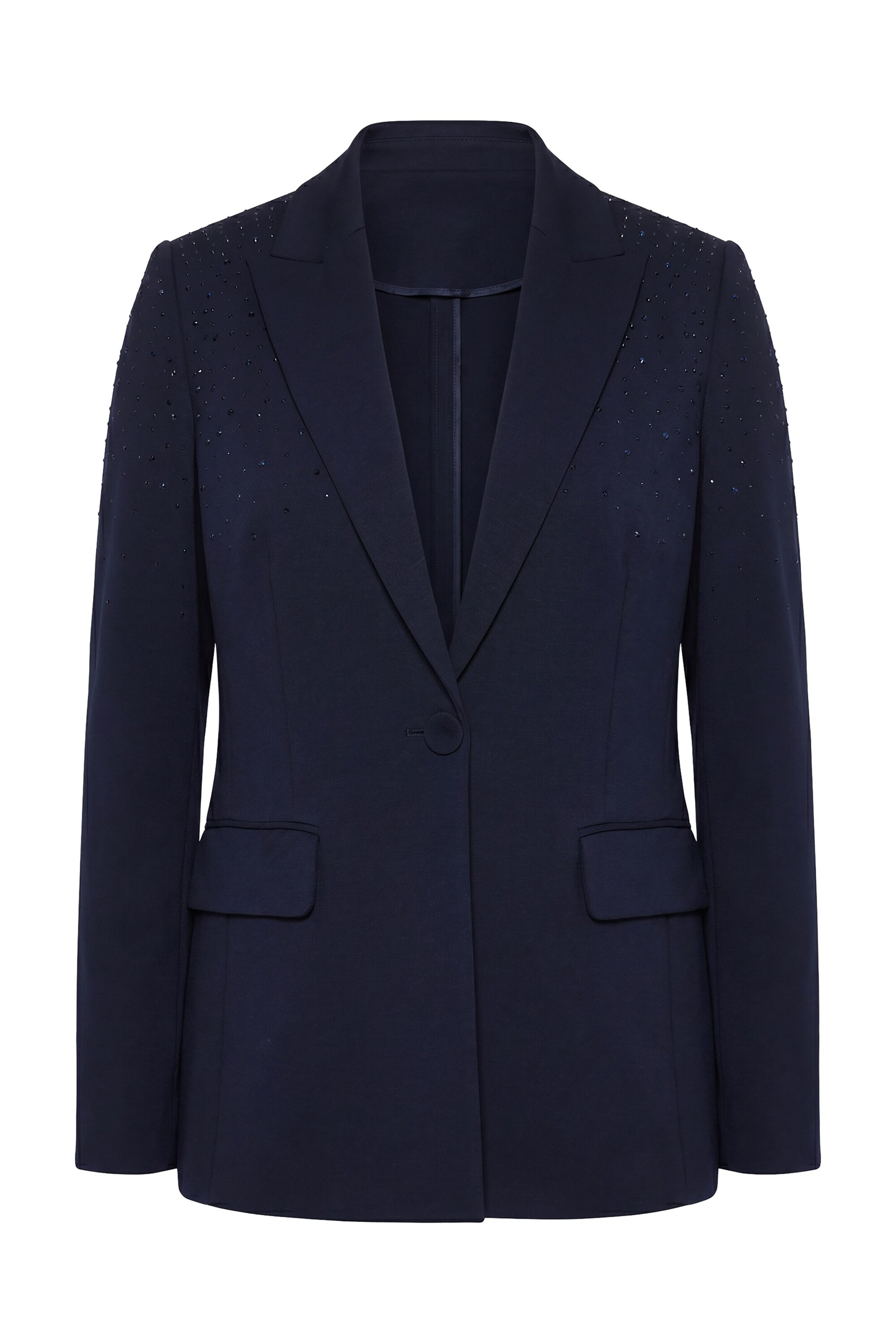 Ulla Popken Blazer in Blue: front