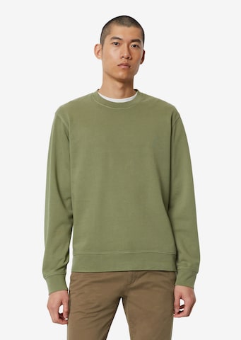 Marc O'Polo Sweatshirt in Groen: voorkant