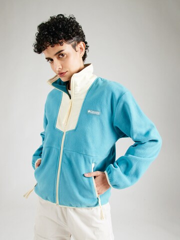 Veste en polaire fonctionnelle 'Sequoia Grove' COLUMBIA en vert : devant