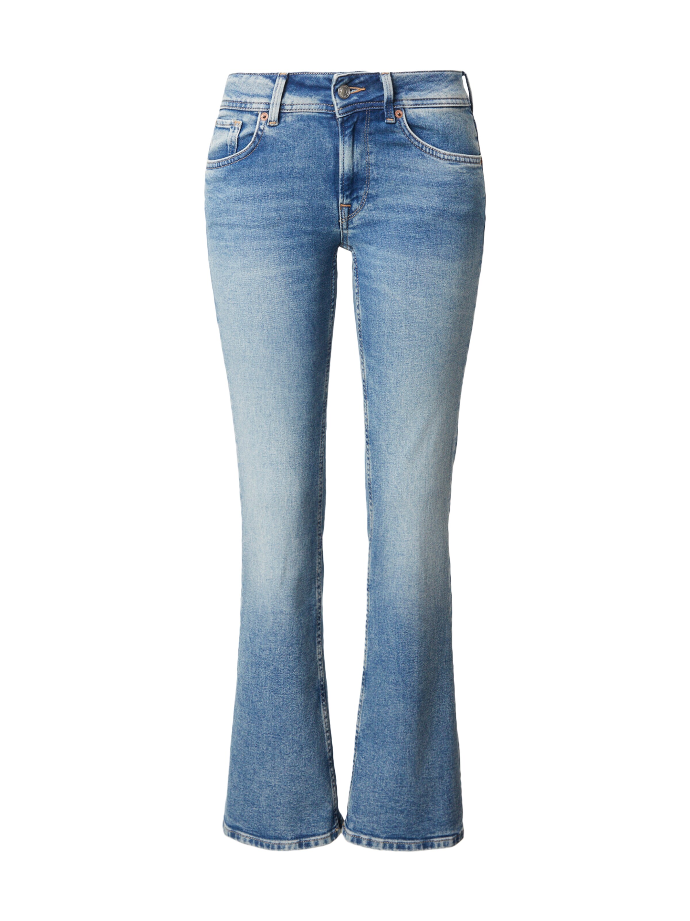 Pepe Jeans - Acampanado Vaquero 'Pimlico' en azul: frente