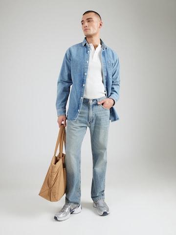 LEVI'S ® Regular Jeans '555 RELAXED STRAIGHT' in Blauw