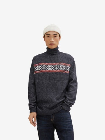 TOM TAILOR Sweater in Blue