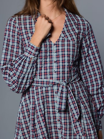 Next Платье-рубашка в Синий