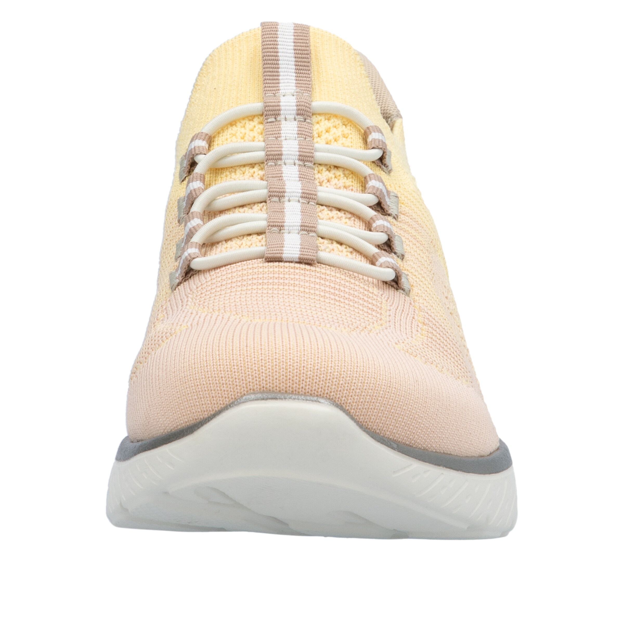 Baskets basses Rieker Sport en jaune