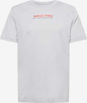 NIKE Funktionshirt 'Nike Pro' in Grau: predná strana