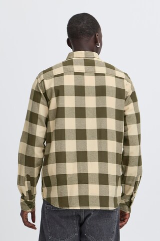 BLEND - Regular Fit Camisa 'BHBUSTER' em verde