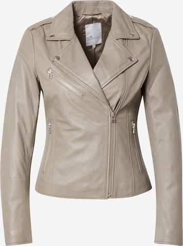 Goosecraft Between-Season Jacket 'Julia' in Grey: front