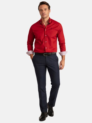 Williot Regular fit Button Up Shirt in Red