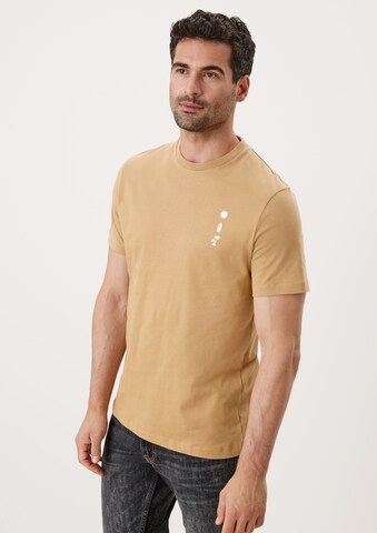 s.Oliver T-Shirt in Braun: Vorderseite