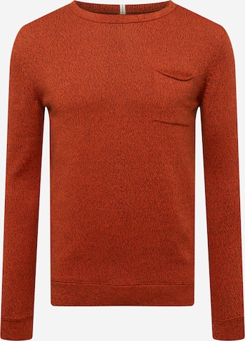 TOM TAILOR Sweater in Orange: front