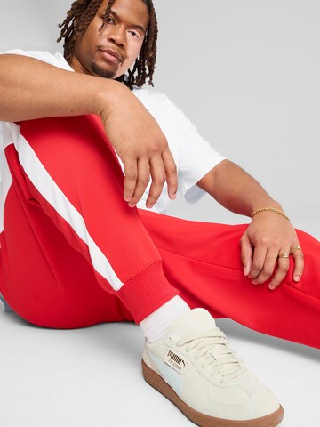 PUMA Конический (Tapered) Штаны 'T7 ALWAYS ON' в Красный