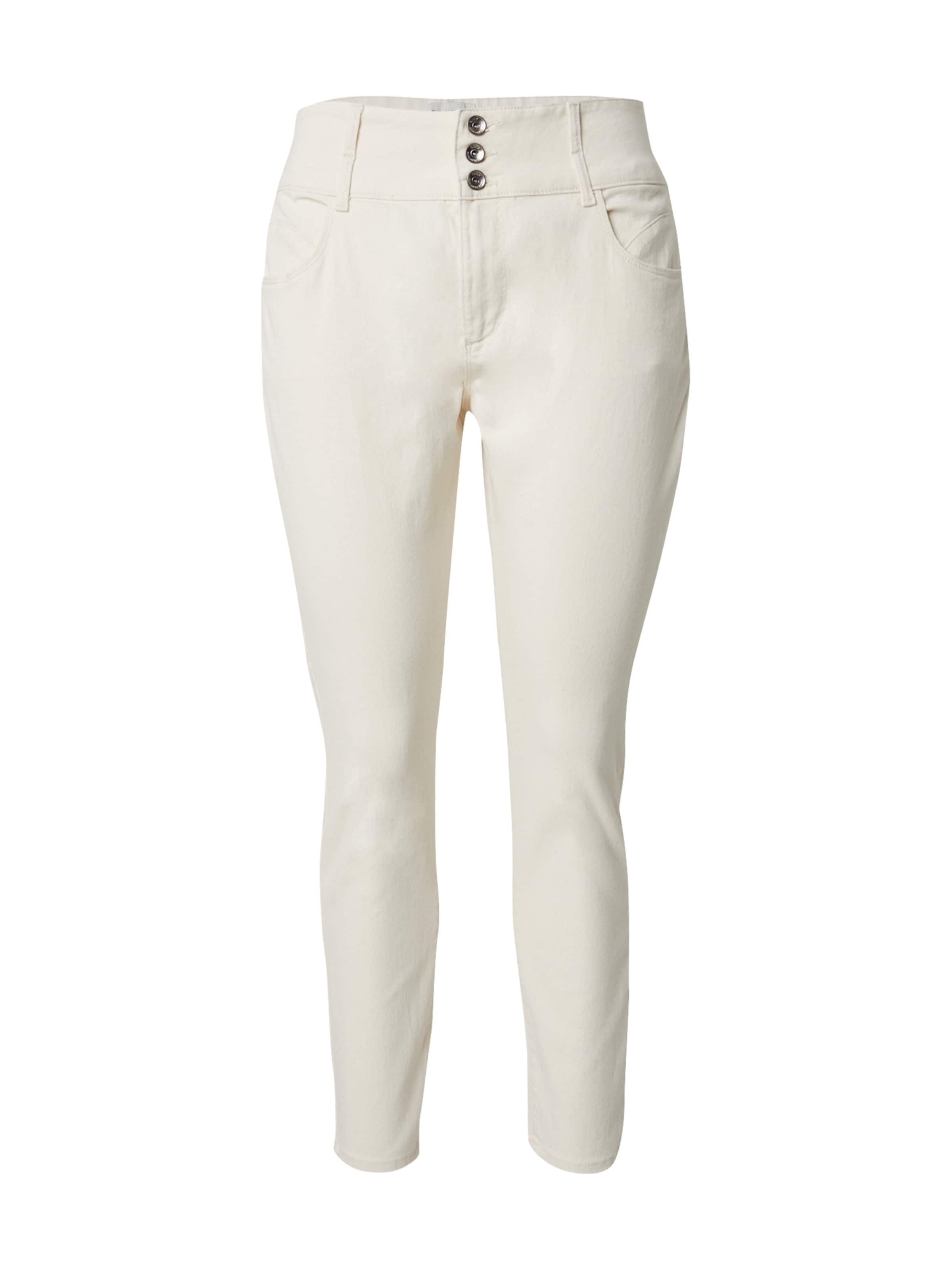 ONLY Carmakoma Skinny Jeans 'CARANNA' in Beige: front