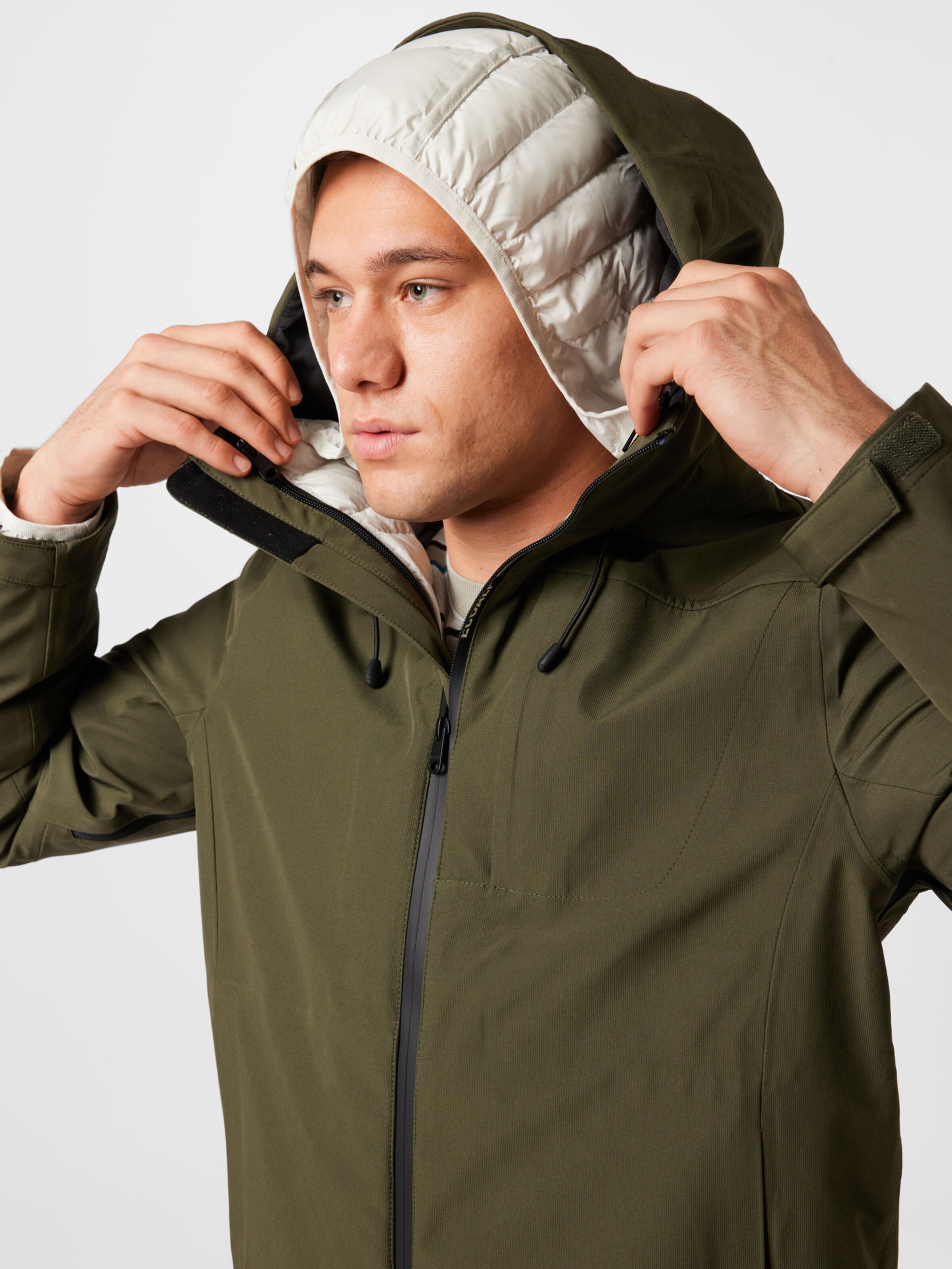 Männer Jacken ECOALF Jacke 'KATMAN' in Khaki - NL08571 Männer Jacken ECOALF Jacke 'KATMAN' in Khaki - NL08571