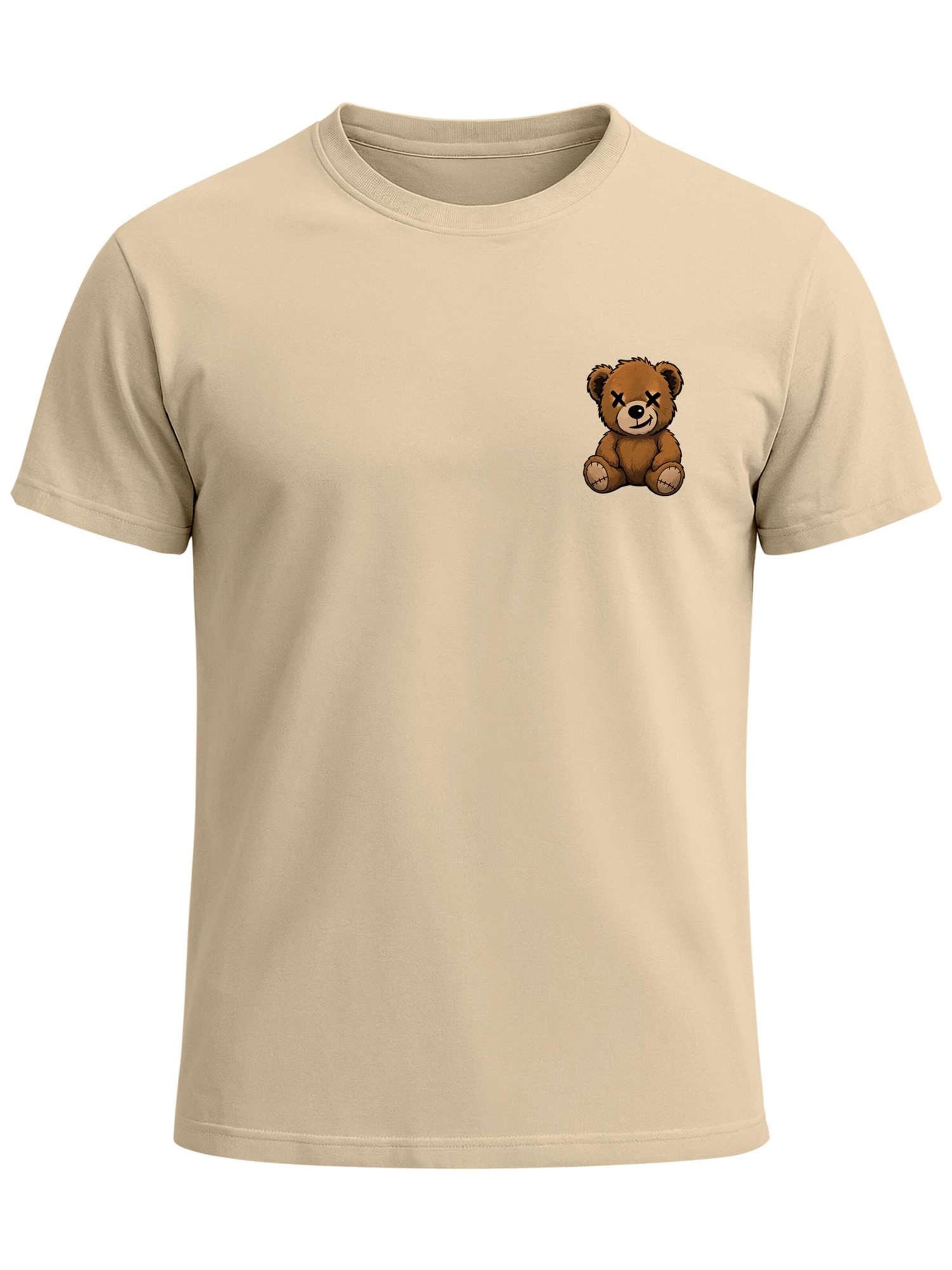 Neverless Shirt 'Teddy'‌‌‌‌‌ in Beige: Vorderseite