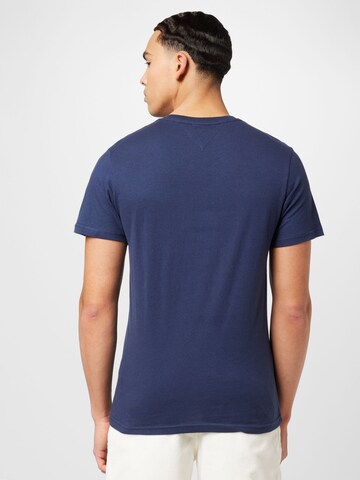 Tommy Jeans - Camisa 'Essential' em azul