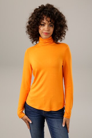 Aniston CASUAL Shirt in Orange: Vorderseite