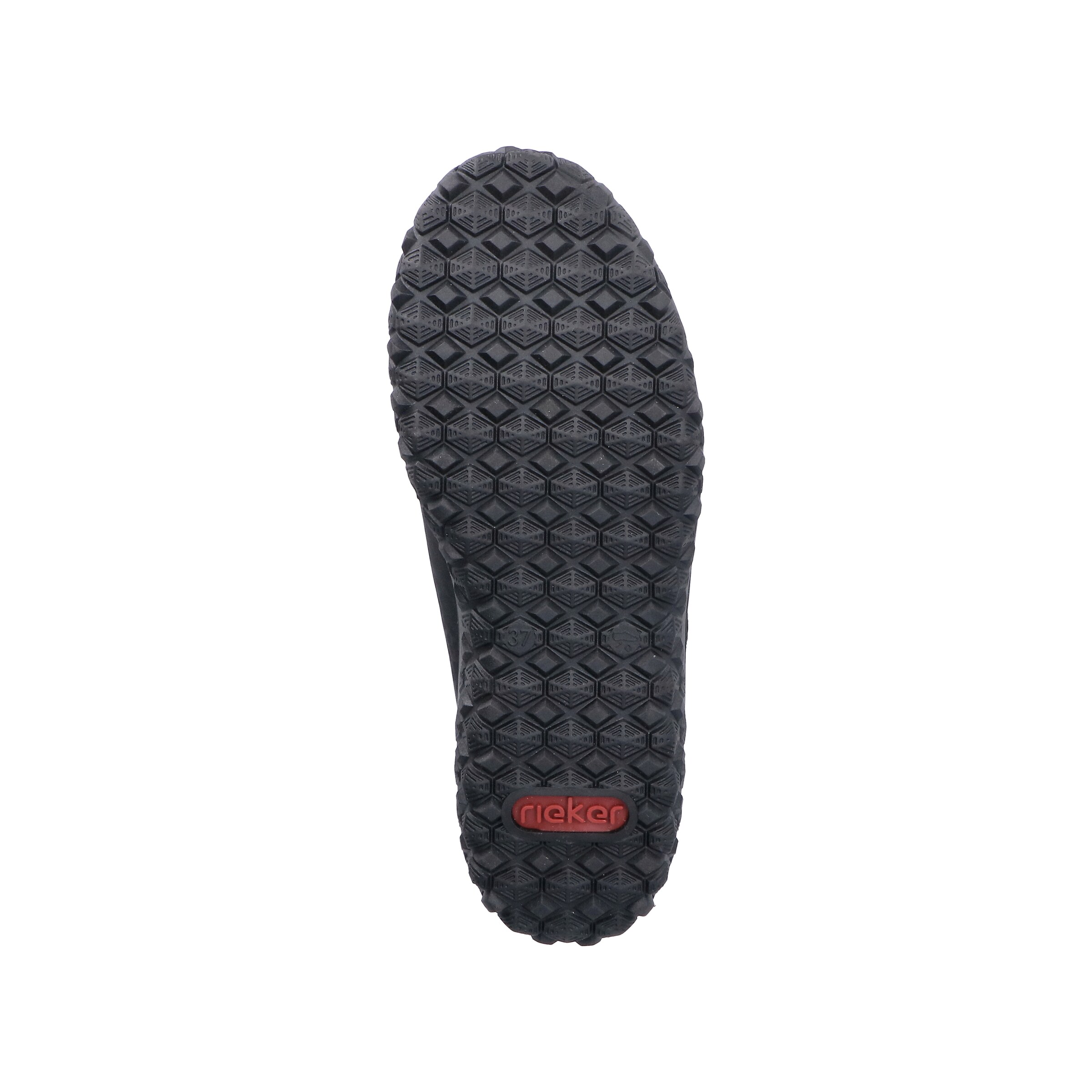 Rieker Schnürstiefelette in Schwarz