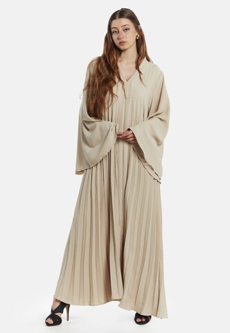 Elara Kleid in Beige