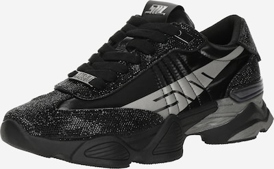 STEVE MADDEN Niske tenisice 'Setback-R' u crna / srebro, Pregled proizvoda