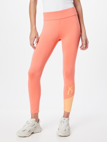 ASICS Normální Sportovní kalhoty 'TIGER' – oranžová: přední strana