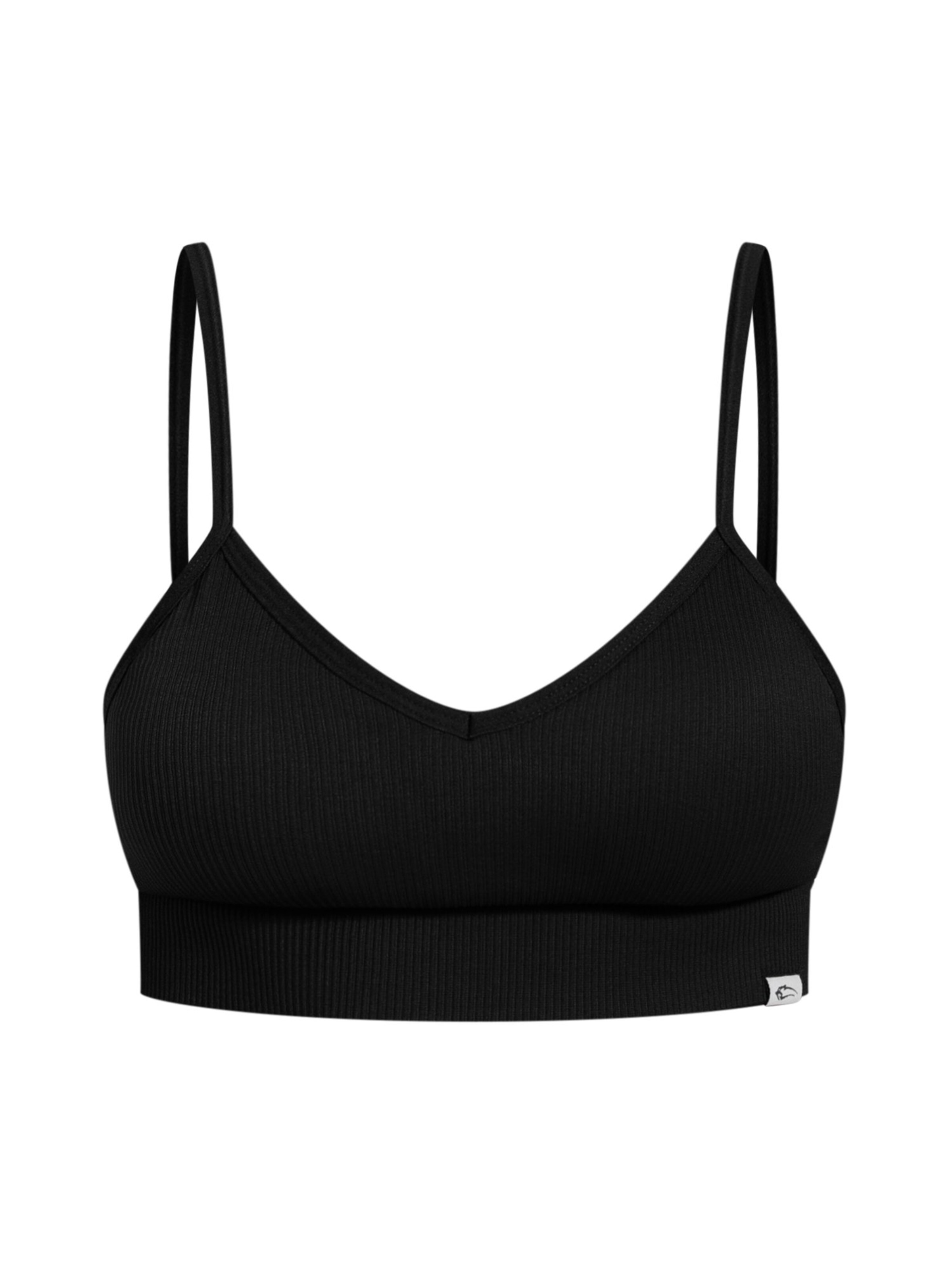 Haut de sport Smilodox en noir : devant