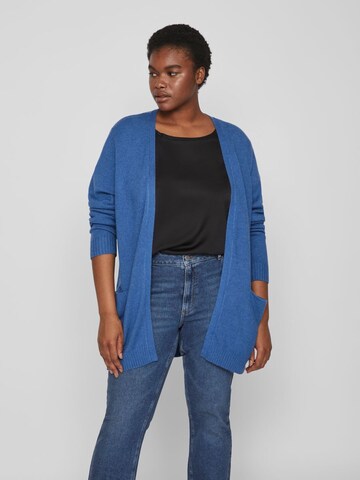 EVOKED Knit Cardigan in Blue: front