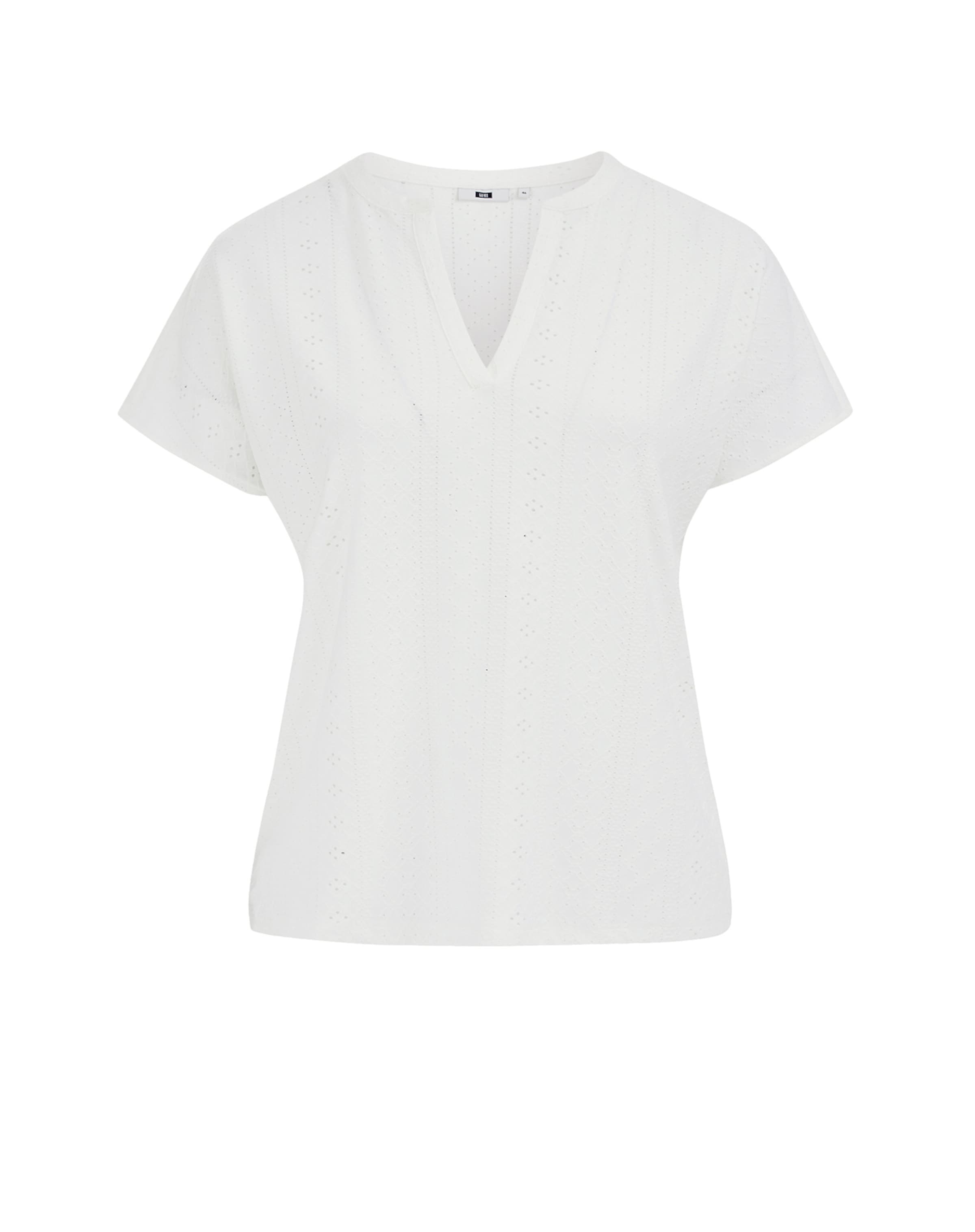 WE Fashion Μπλουζάκι σε λευκό: μπροστά