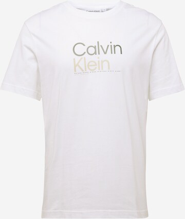 Calvin Klein - Camisa em branco: frente