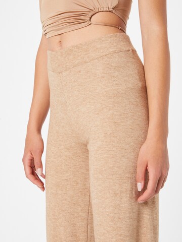 ONLY Loosefit Broek 'Katia' in Bruin