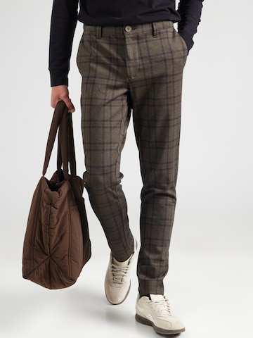 Only & Sons - Slimfit Pantalón 'ONSMARK' en gris: frente