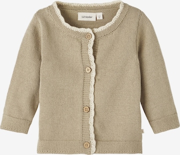 Cardigan NAME IT en beige : devant