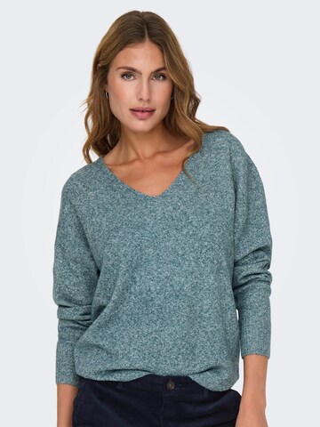 ONLY Pullover 'ONLRICA' in Grün: Vorderseite