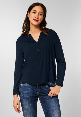 STREET ONE Bluse in Blau: Vorderseite
