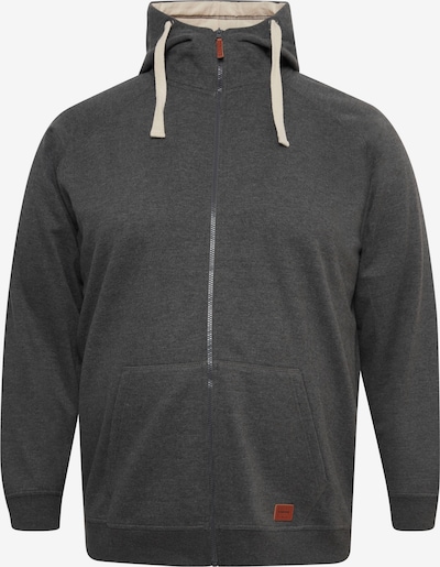 Blend Big Sweatjacke 'SPEEDY' in grau / graumeliert, Produktansicht