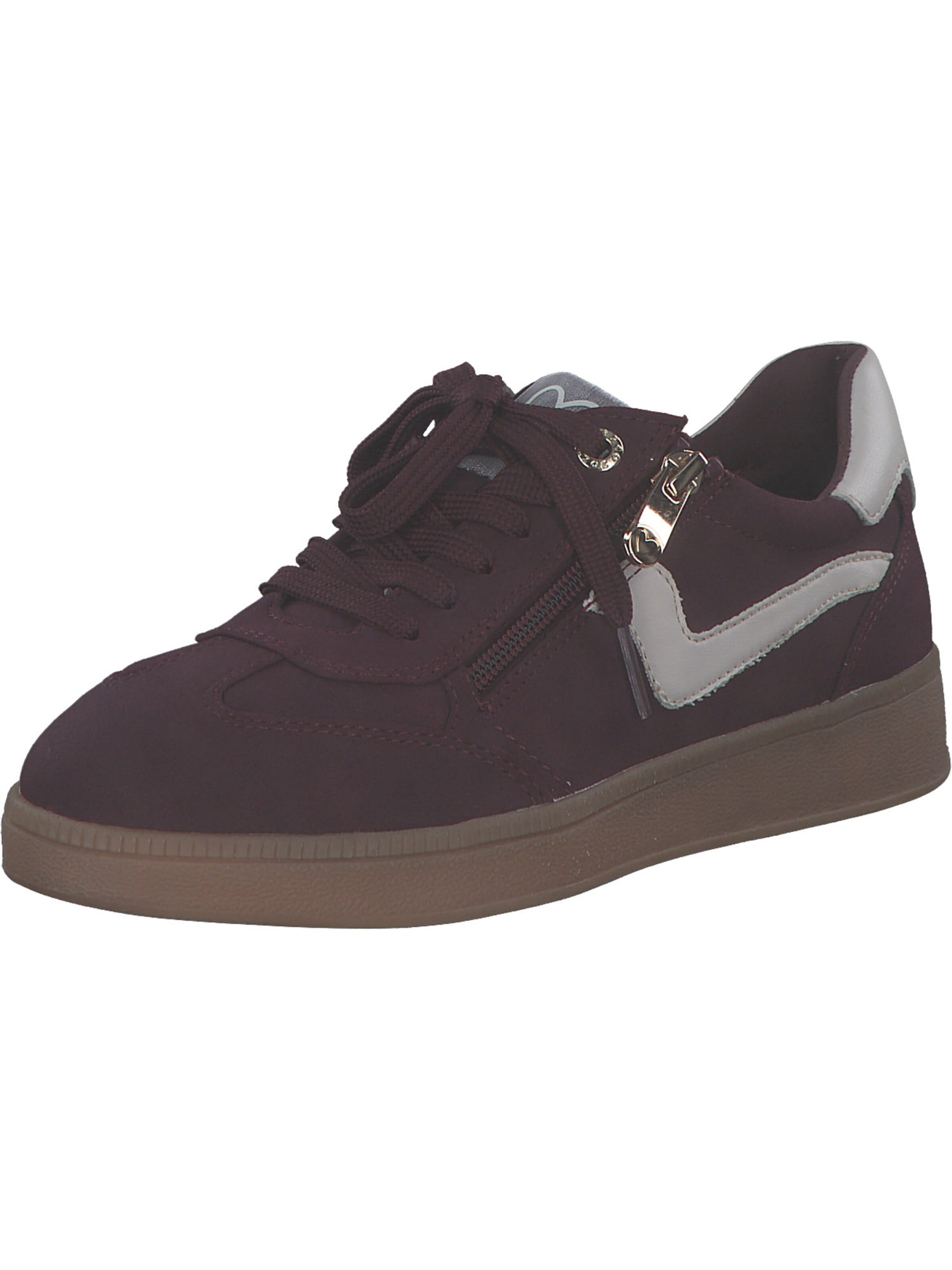 MARCO TOZZI Lace-Up Shoes in Red: front