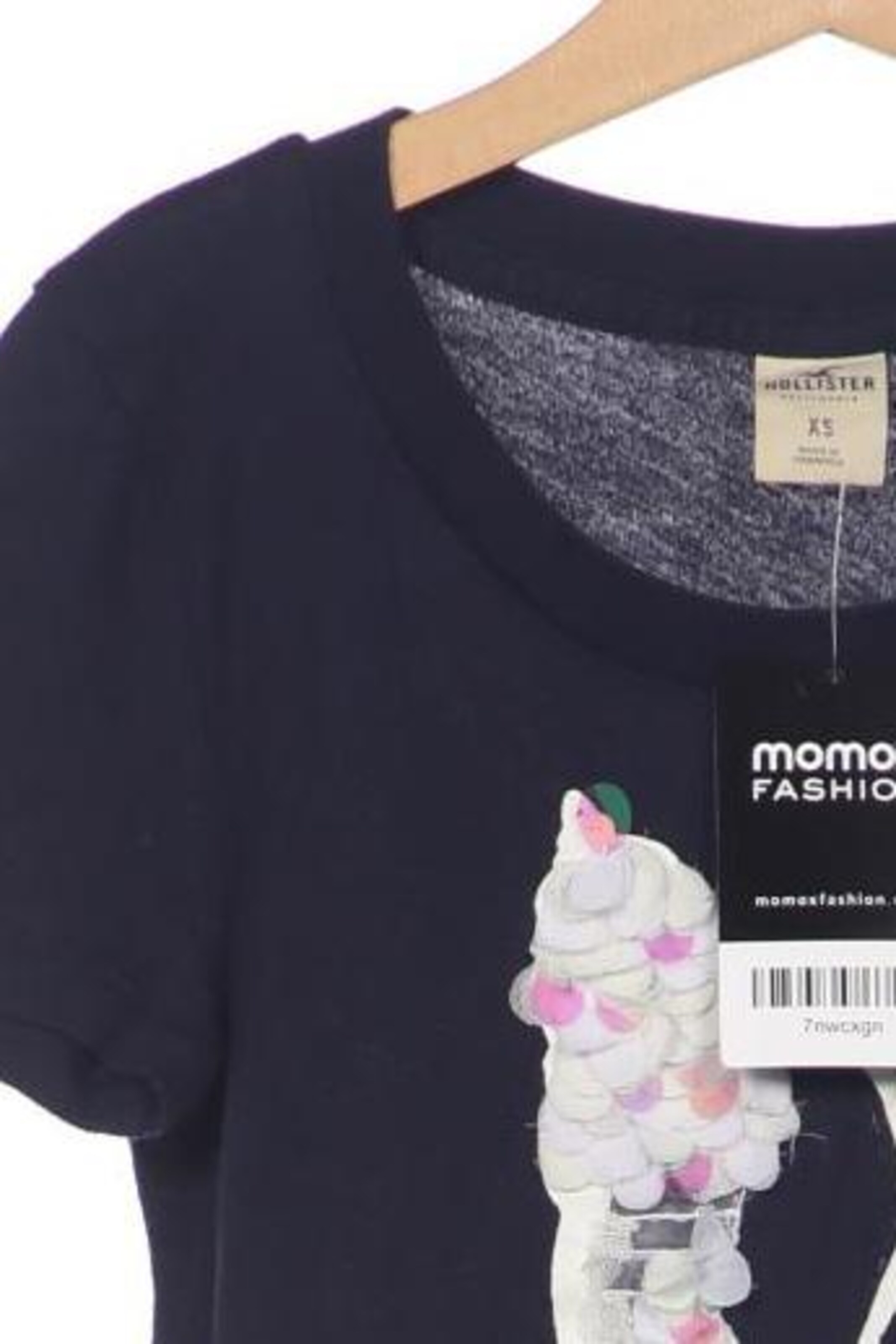 HOLLISTER Top & Shirt in XS in Blue