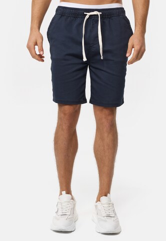 INDICODE JEANS Regular Pants 'Kendari' in Blue: front