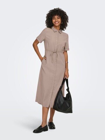 Robe 'ONLAris' ONLY en gris : devant