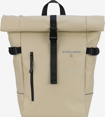 Zaino 'Stockwell 2.0 Eddie' di STRELLSON in beige: frontale