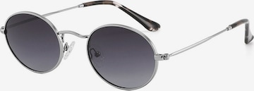 VEYREY Sunglasses 'Lennon' in Silver: front