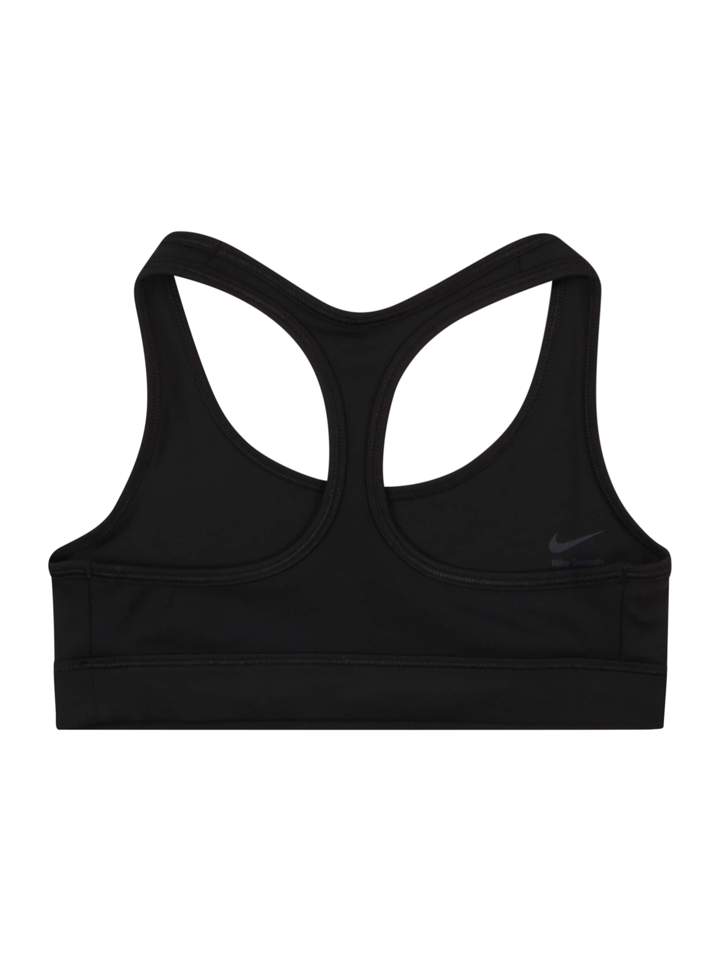 juoda NIKE Sportinio stiliaus apatiniai drabužiai 'Swoosh'