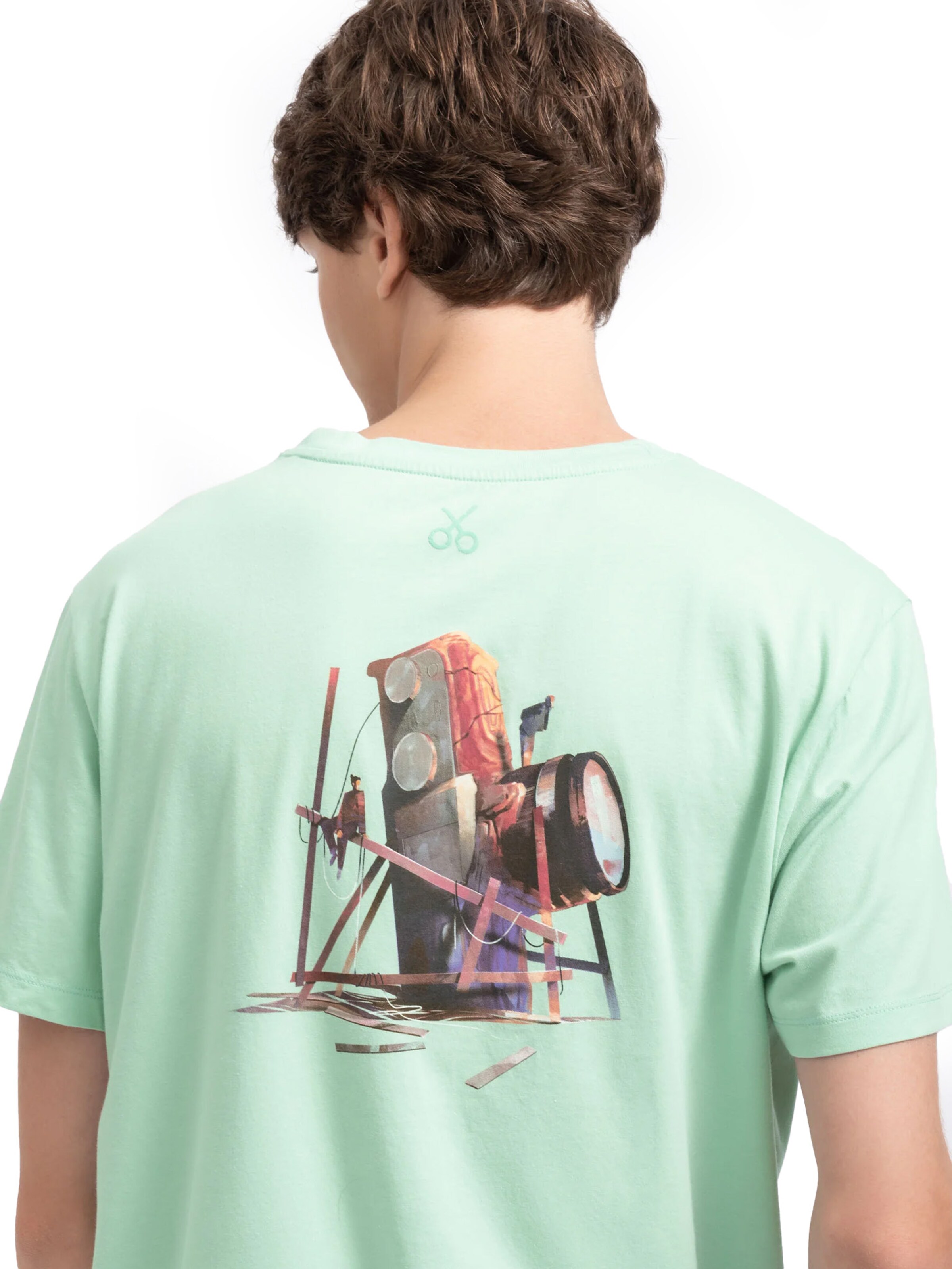 Kaft Shirt 'Velv' in Groen