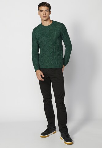 Pullover 'Punto' di KOROSHI in verde