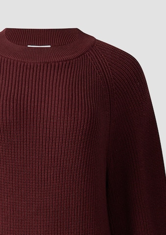 s.Oliver Knitted dress in Red